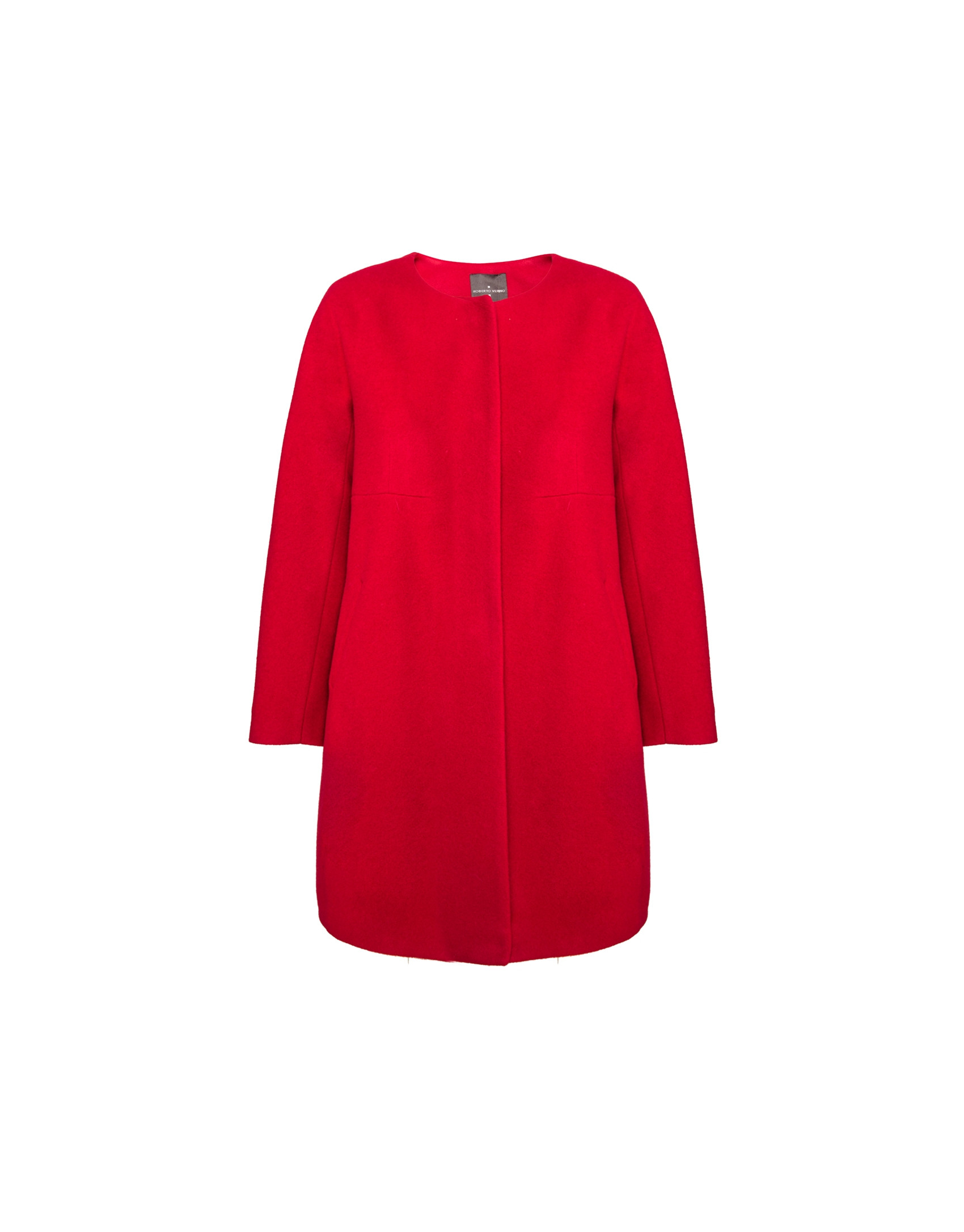 Navy blue trench coat with hood