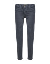 Beige washed cotton pants