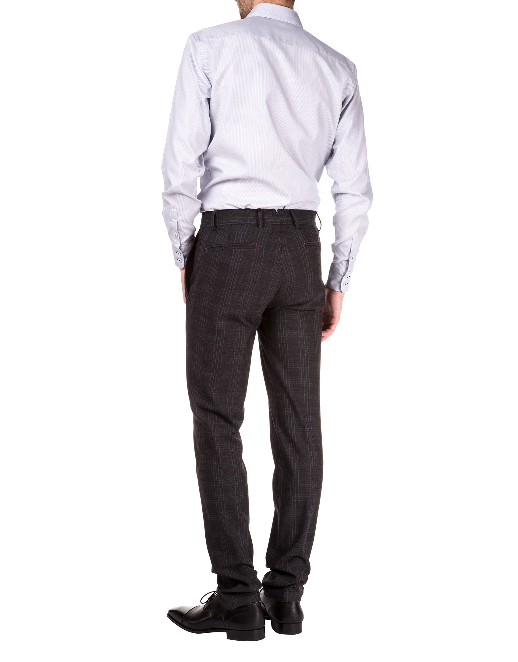 Checked sport pants 