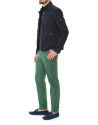 Dark blue windbreaker with four pockets