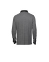 Polo negro gris melange