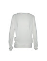 Ivory round neck blouse