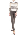 Brown zippered pants