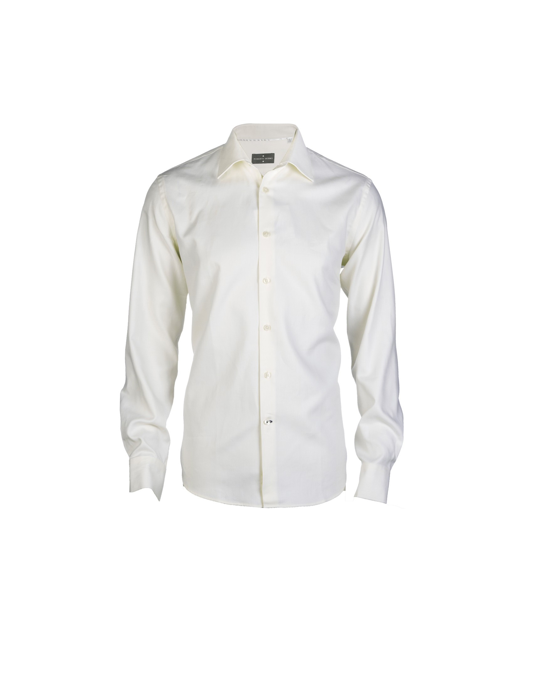 Camisa vestir crema