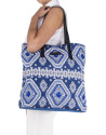 Shopping estampado azteca