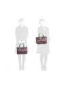 Brown bowling bag