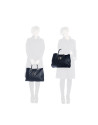 Black quilted bag