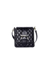 Bolso bandolera acolchado negro