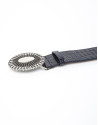 Belt with decorative buckle 