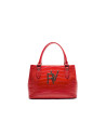 Medium size red tote bag