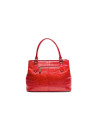 Medium size red tote bag
