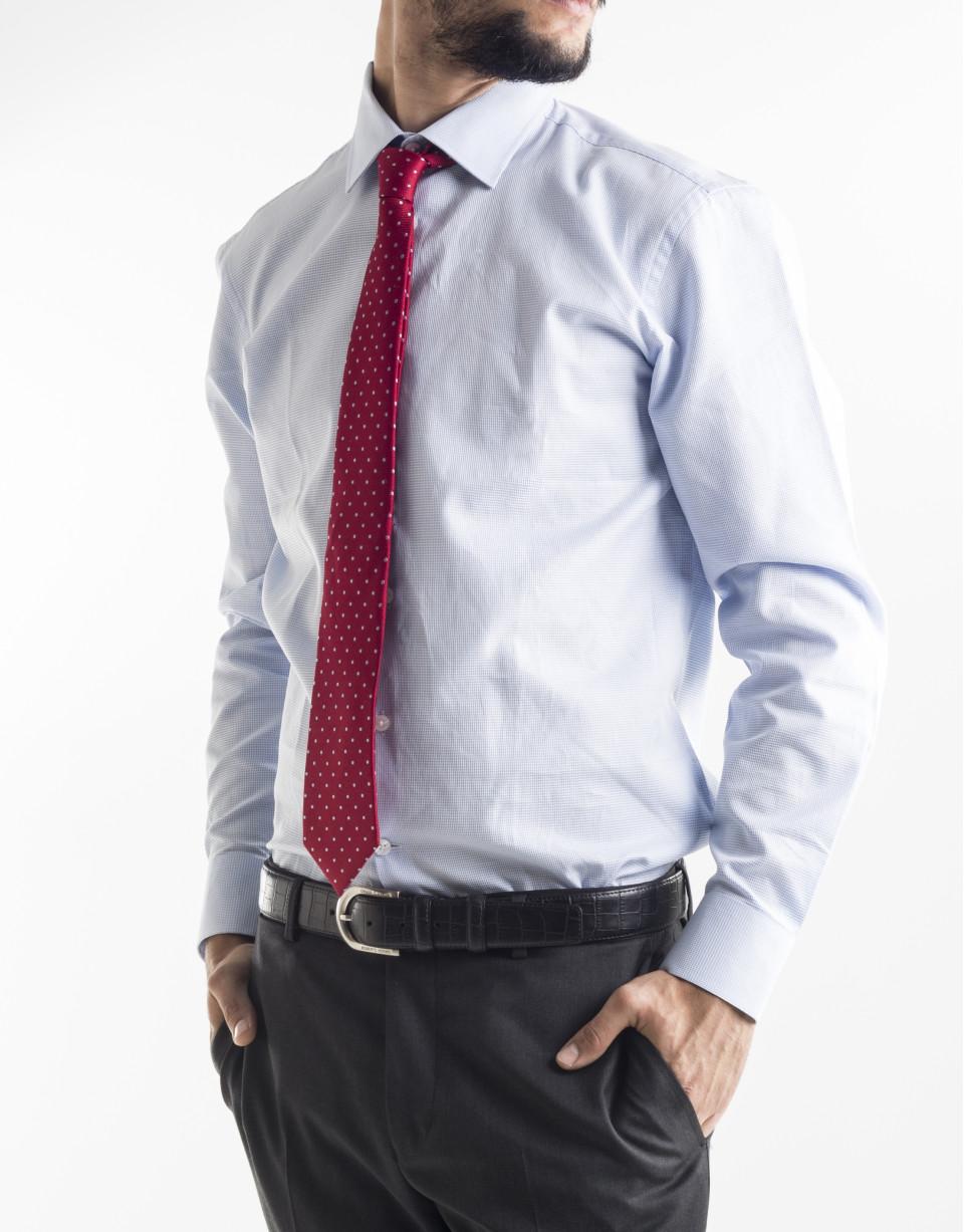 Camisa vestir azul