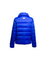 Blue short parka