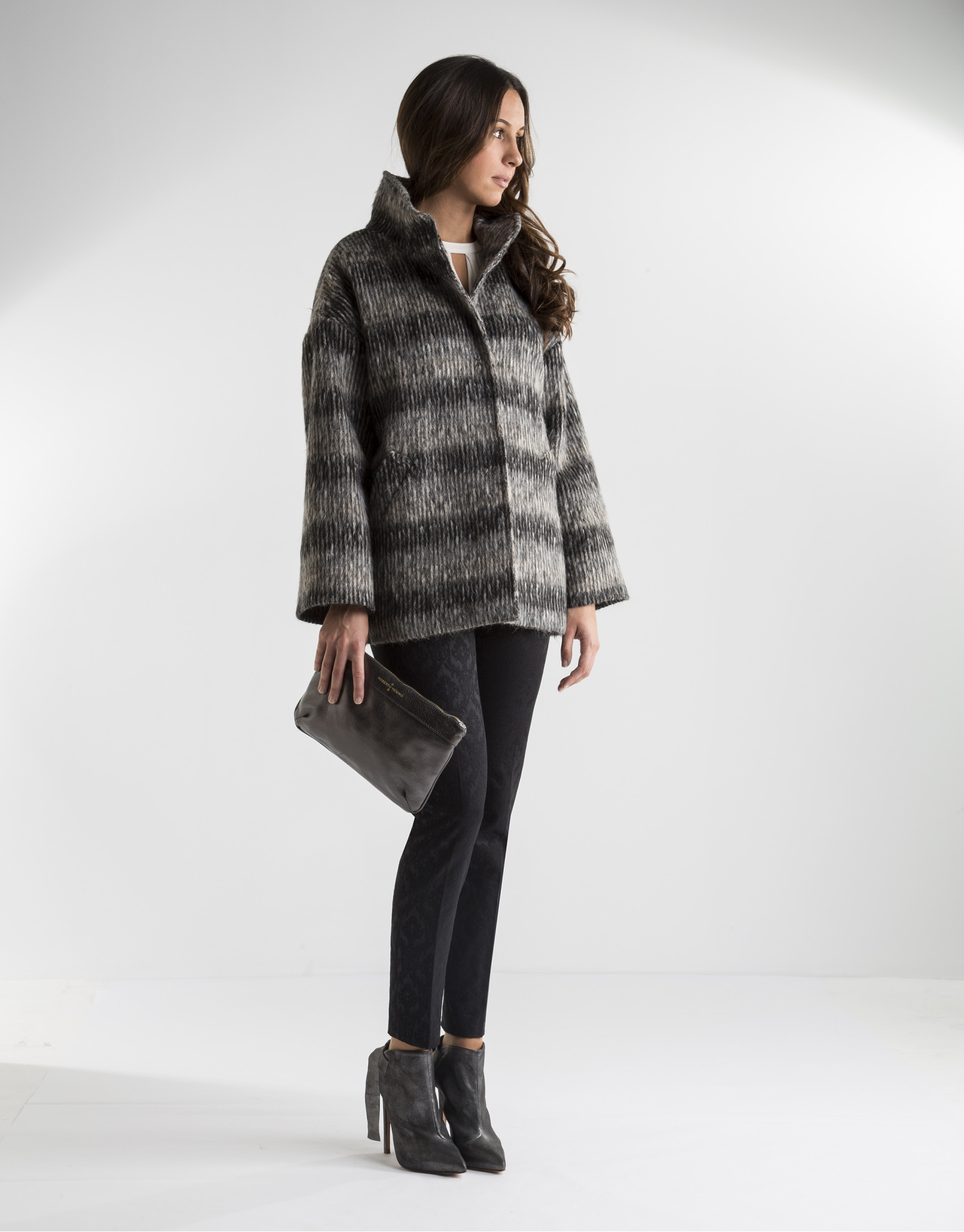 Short gray jacket