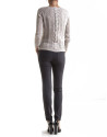 Grey straight pants 