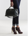 Green bowling bag