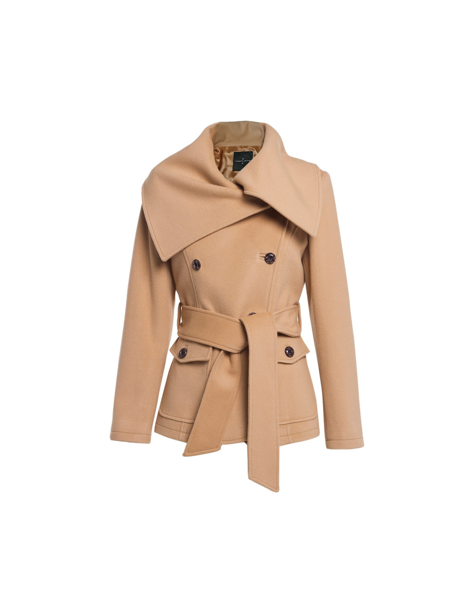 Beige wool jacket