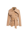 Beige wool jacket