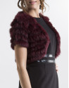 Red bolero jacket