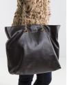 Brown shopping bag