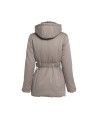 Trench doble cuello beige
