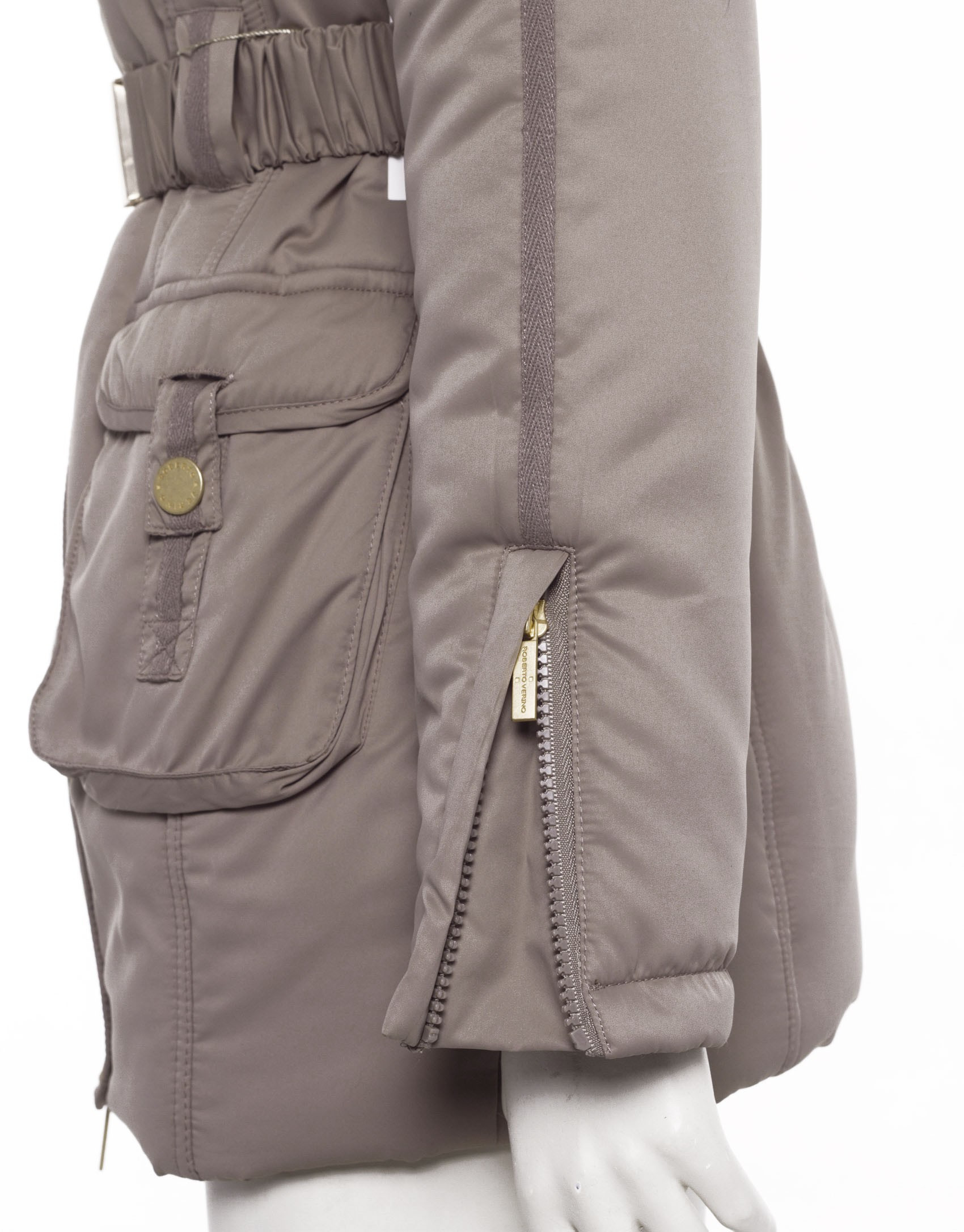 Trench doble cuello beige