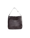 Medium square bag ostrich