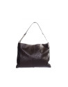 Bolso grande rectangular avestruz