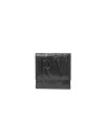 Black leather small change purse