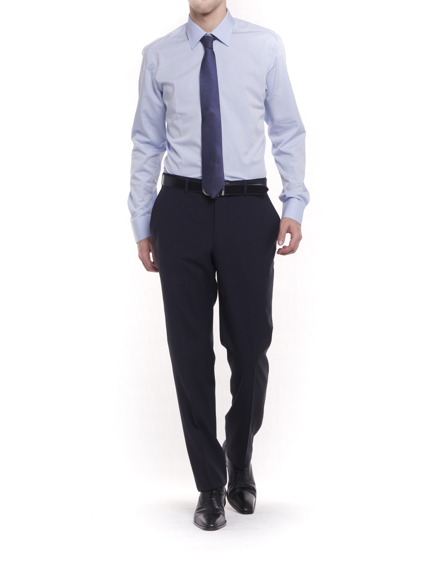 Dressy herringbone shirt 