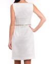 Dress with beading at waist