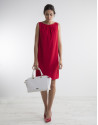 Vestido fluido rojo