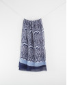 Blue paisley scarf