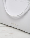 Bolso Satchel Romeo blanco