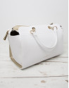 Bolso Satchel Romeo blanco