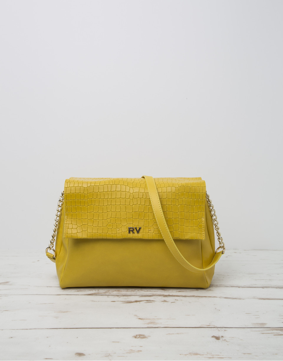 Yellow Olivia shoulder bag