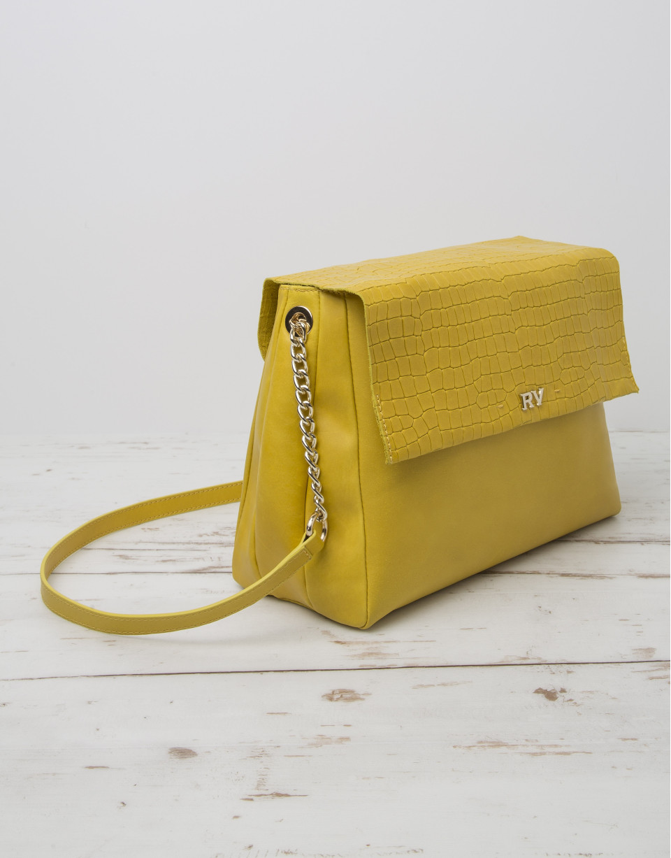 Yellow Olivia shoulder bag