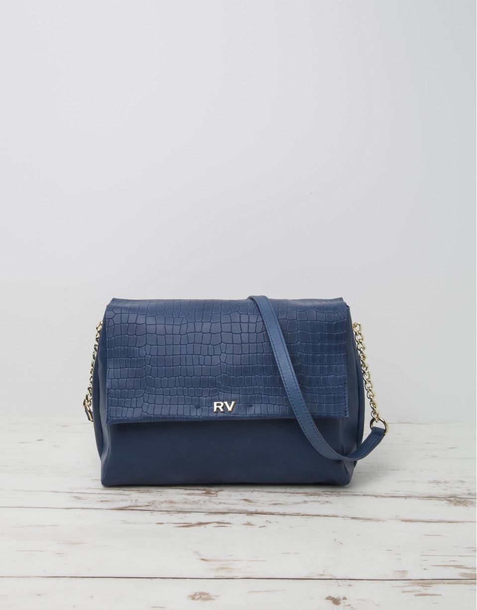 Bolso bandolera Olivia azul