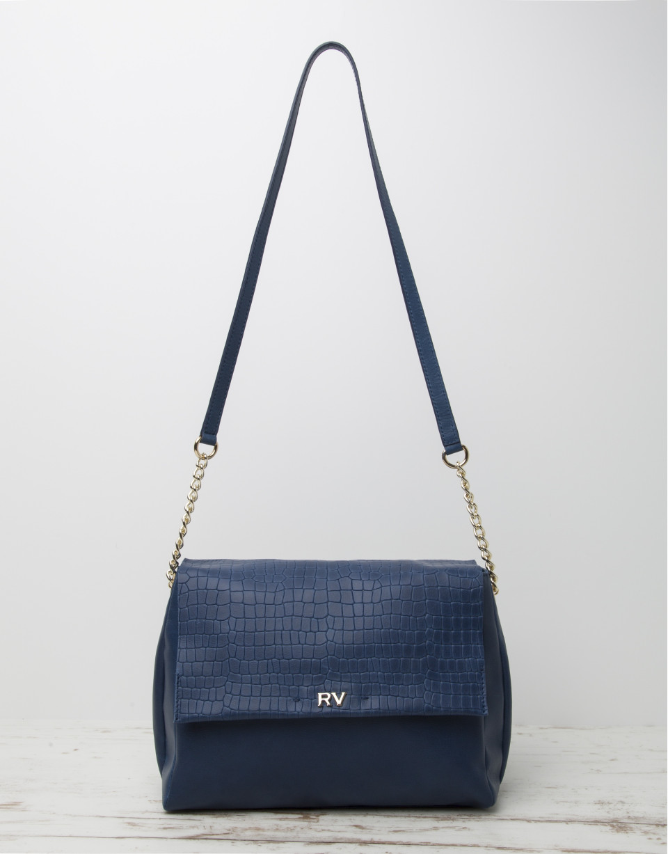 Bolso bandolera Olivia azul