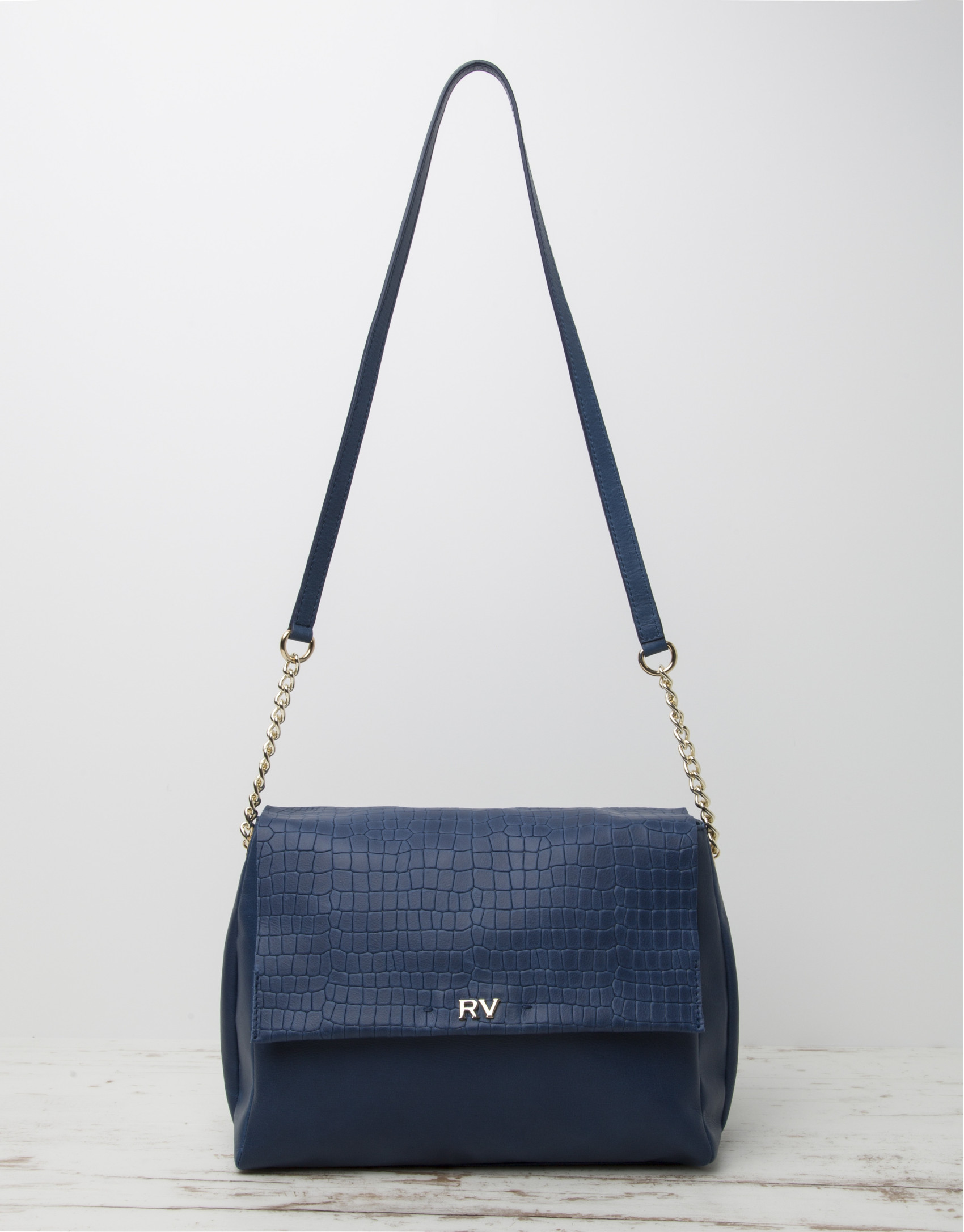 Bolso bandolera Olivia azul
