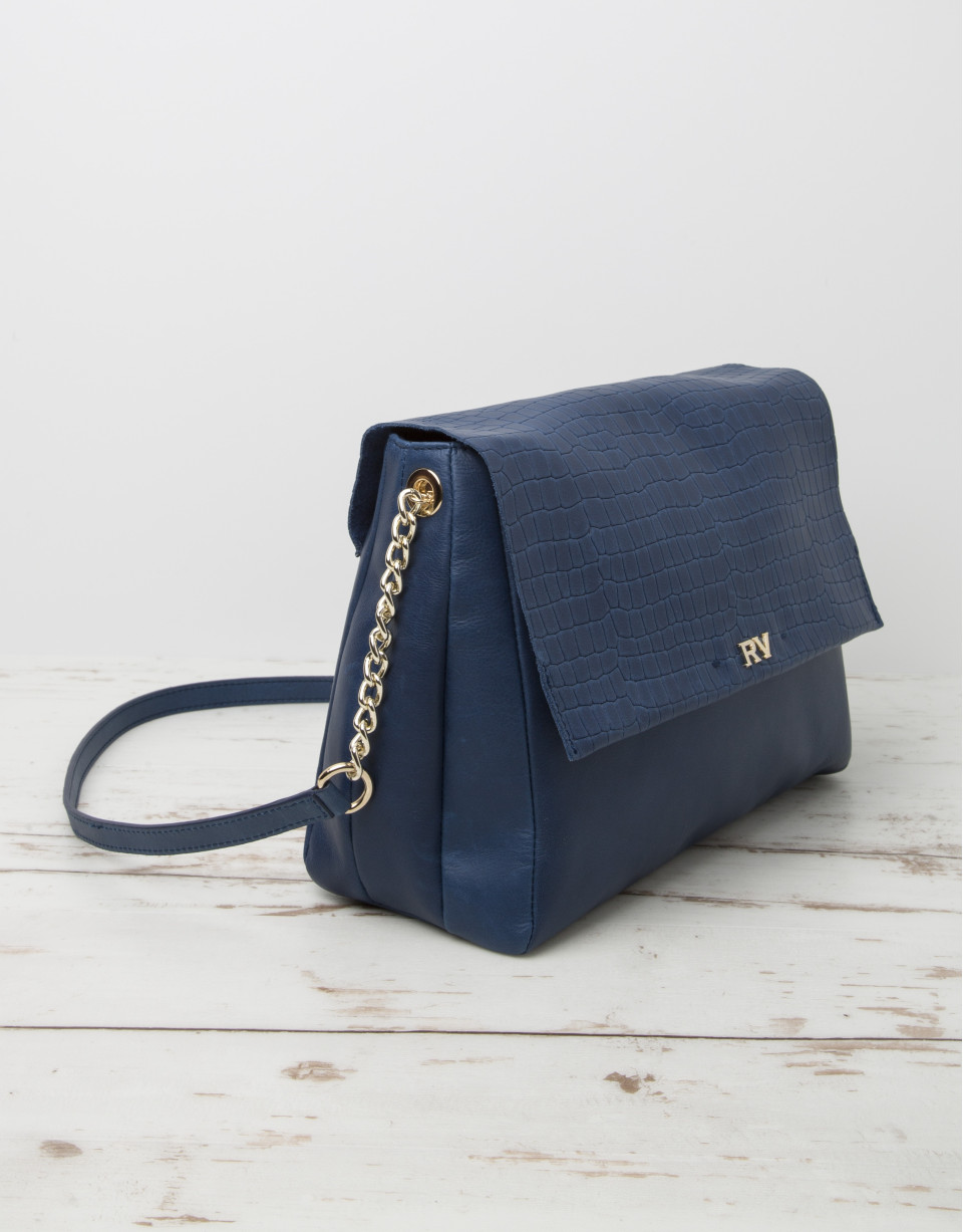 Bolso bandolera Olivia azul