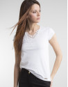 Camiseta crochet blanca