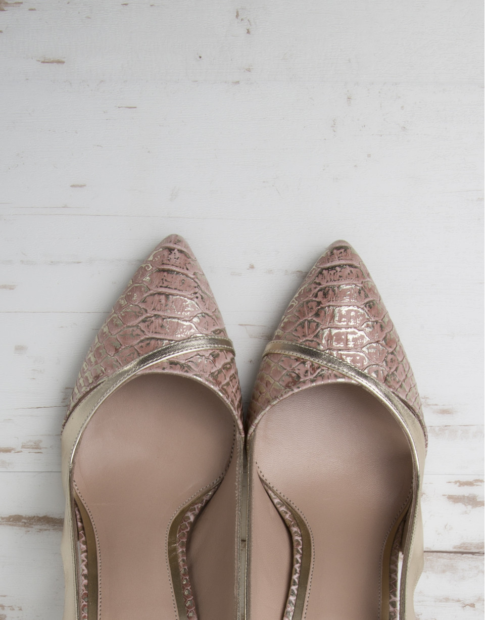 Salón Miami dorado rosa