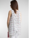 Top fluido estampado