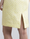 Yellow straight dress