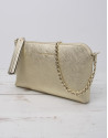 Gold Nano Lisa messenger bag