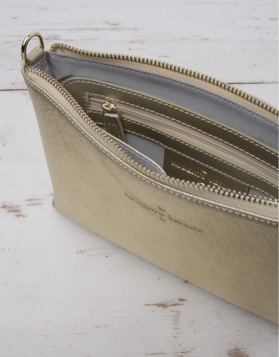 Gold Nano Lisa messenger bag