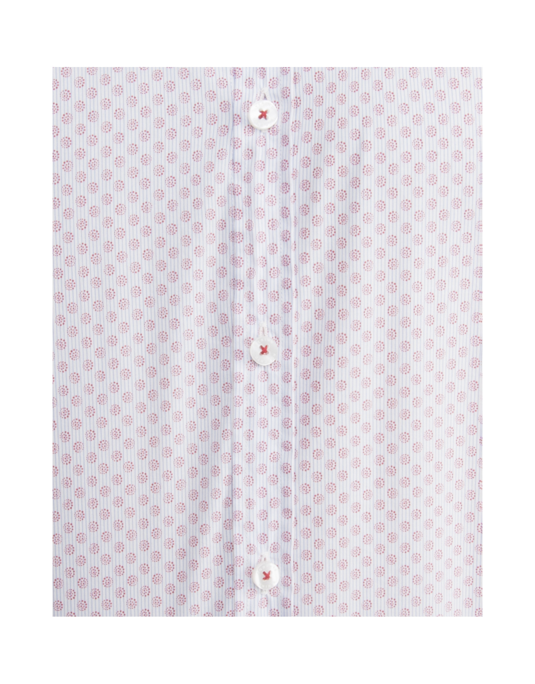 Camisa milrayas marino puntos rojos