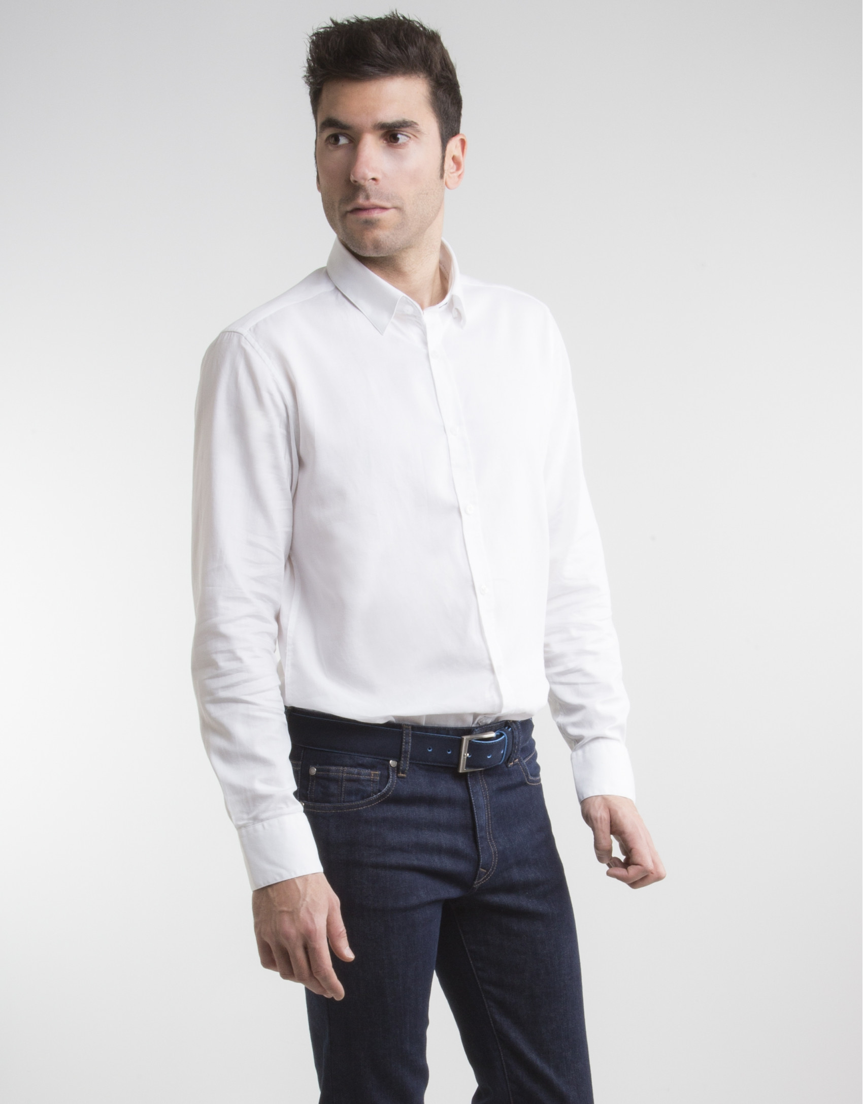 Camisa Oxford blanca