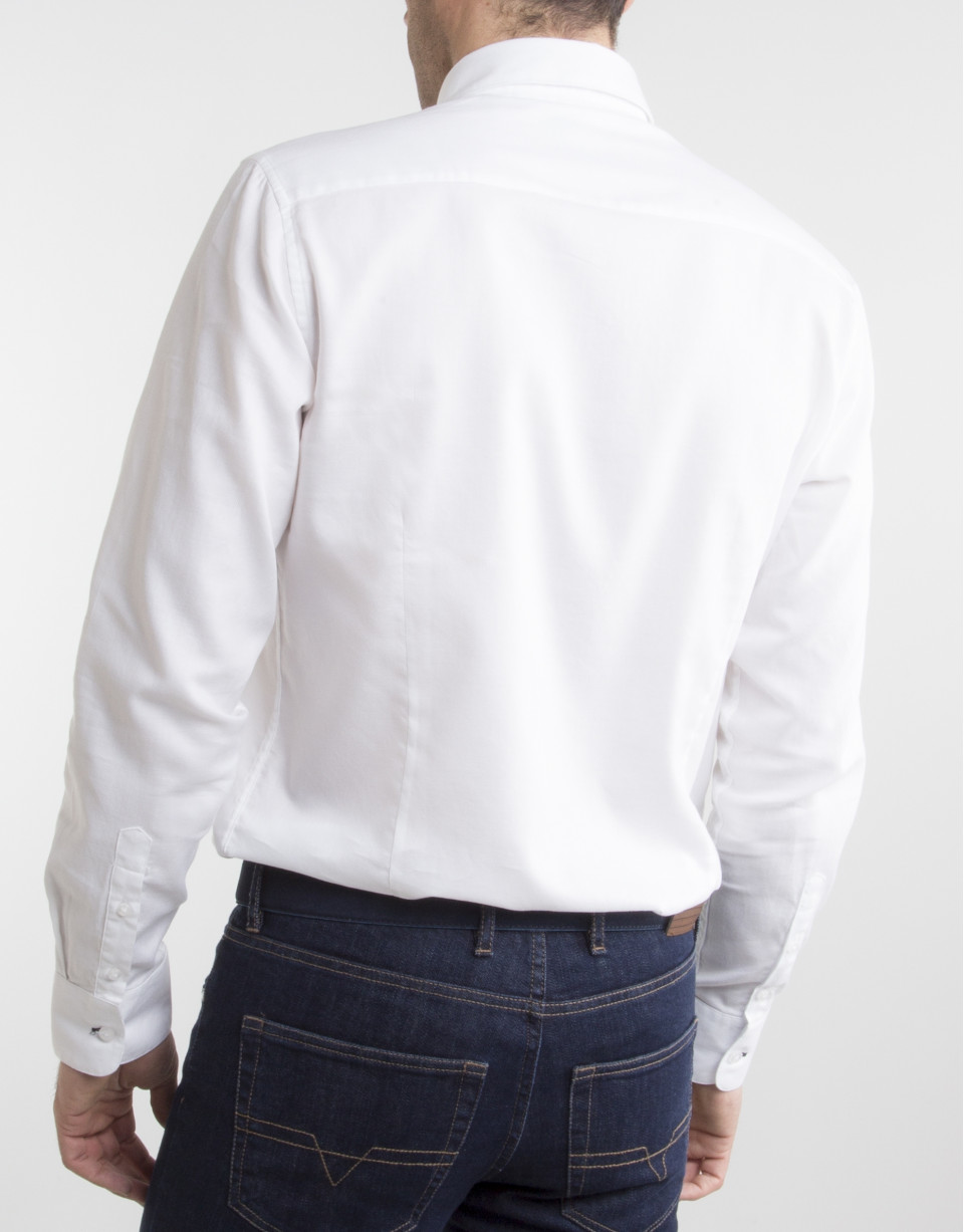 Camisa Oxford blanca